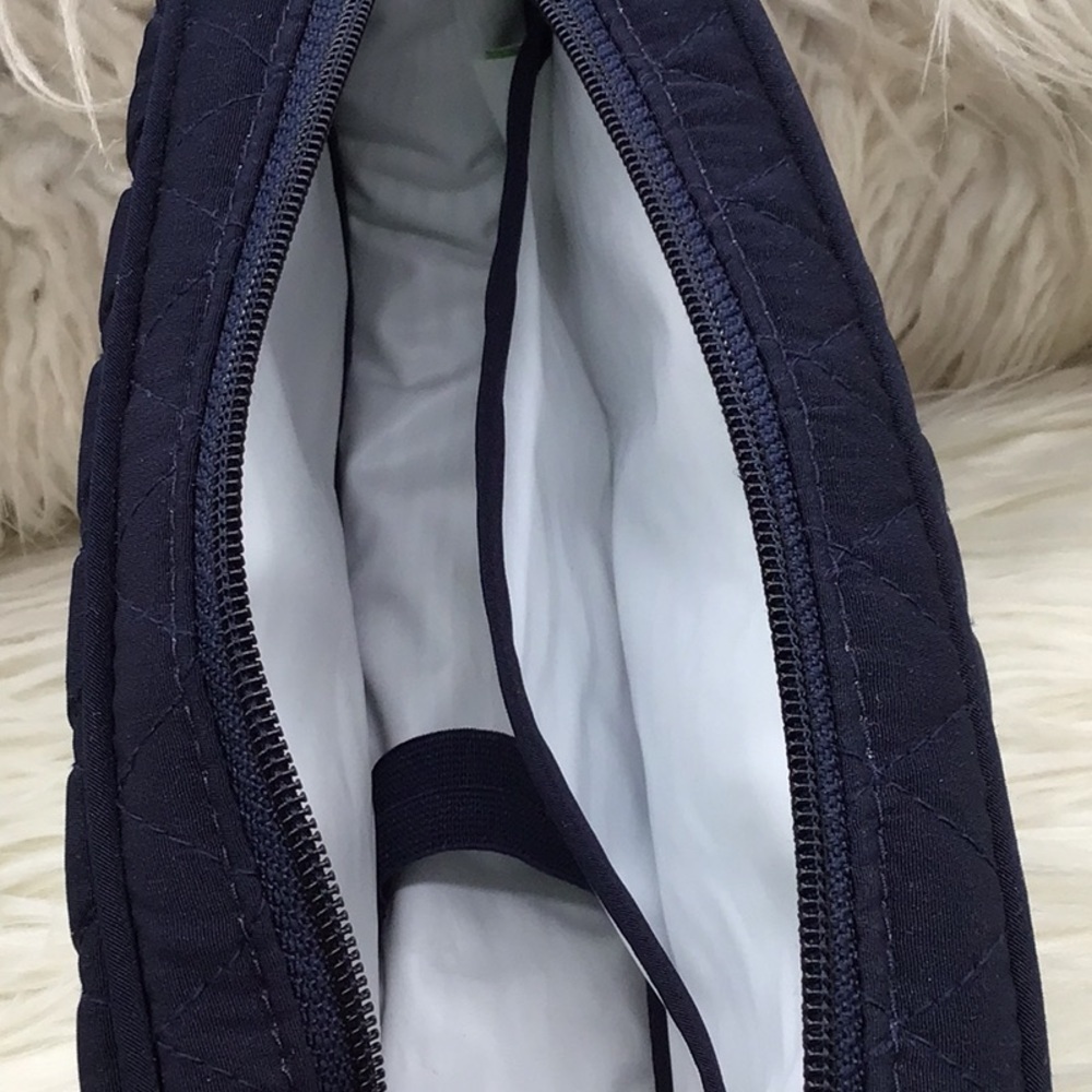 Vera Bradley Quilted Navy Blue Medication Bag - Picture 4 of 5